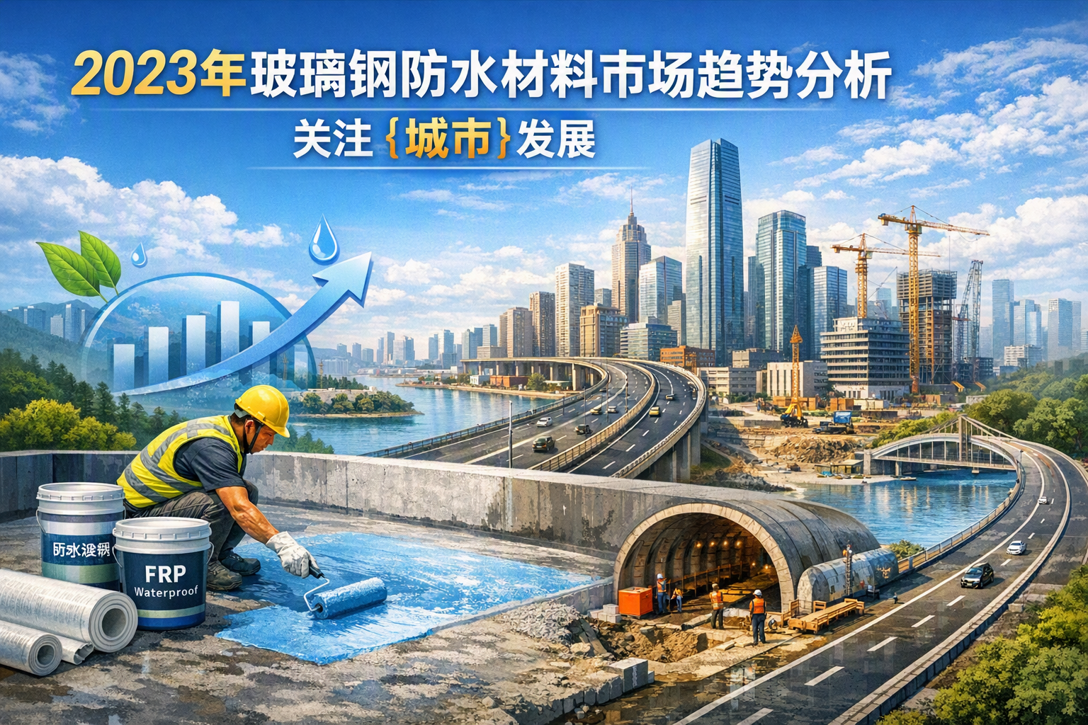 2023年玻璃钢防水材料市场趋势分析,关注 牡丹江 发展